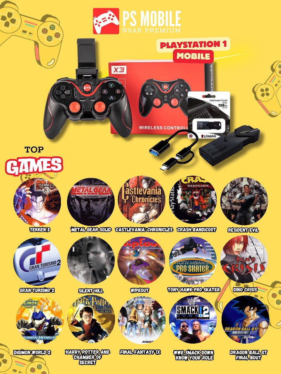 PS MOBILE PLAYSTATION 1
